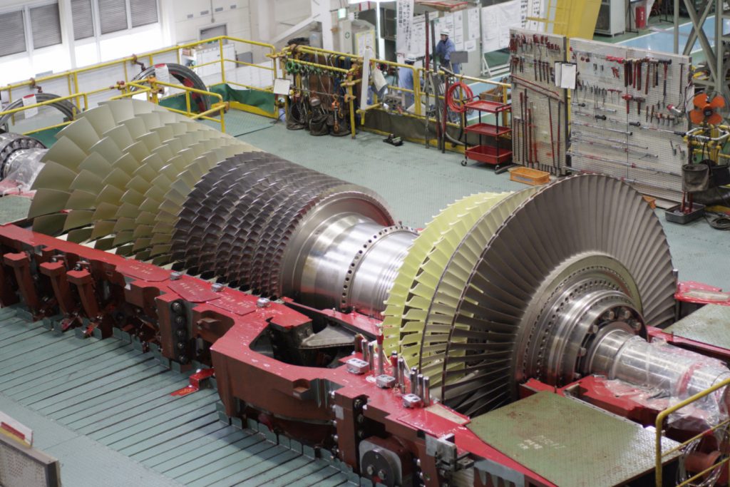 Commissioning Gas Turbine